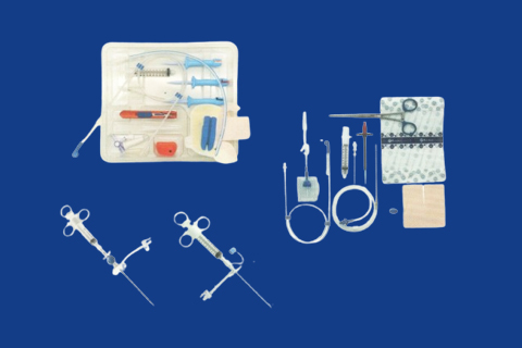Rocket IPC Indwelling Drainage Catheters and Kits
